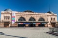 SANTIAGO, CHILE - MARCH 28, 2015: Building of Estacion Mapocho, former train station, refitted as a cultural centr