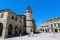 Santiago church in Betanzos, Galicia Royalty Free Stock Photo