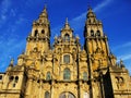 Santiago compostela cathedral Royalty Free Stock Photo