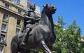 Santiago de Chile- Equestrian statue- I-