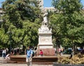 Monument to the American Liberty, marble sculpture located in th