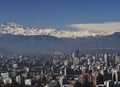 Santiago de Chile Royalty Free Stock Photo