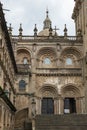 Santiago de Compostela cathedral facade detail