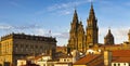 Santiago de Compostela Cathedral Galicia Spain Royalty Free Stock Photo