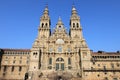 Santiago de Compostela cathedral Royalty Free Stock Photo