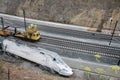 Santiago de Compostela,Spain.Alvia train accident Royalty Free Stock Photo