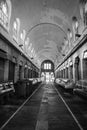 Detail of the interior of the central food market.