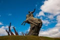 Santiago de Cuba, Cuba: Antonio Maceo Monument. General Maceo was a famous guerilla independence leader. The sculpture is located