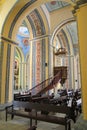 Santiago de Cuba, Cuba, August 18, 2016: The cathedral of Nuestra Senora de la Asuncion Royalty Free Stock Photo