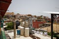 View of Santiago de Cuba and its bay from the Balcon de Velazquez Royalty Free Stock Photo