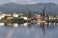 SANTIAGO DE CUBA, CUBA-November 23, 2015: Thermoelectric plant `Antonio Maceo`.