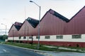 SANTIAGO DE CUBA, CUBA - FEB 6, 2016: View of Ron Caney rum factory in Santiago de Cub