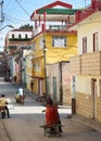 Santiago de Cuba`s - water vendor