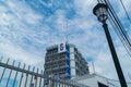 SANTIAGO, DOMINICAN REPUBLIC / JUNE 9, 2019: AsociaciÃÂ³n Cibao de Ahorros y PrÃÂ©stamos Bank in the city of Santiago, DR Royalty Free Stock Photo