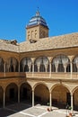 Santiago Hospital courtyard, Ubeda, Spain.