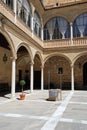Santiago Hospital courtyard, Ubeda, Spain.