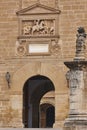 Santiago hospital stone facade 16th century. Unesco heritage. Ubeda, Jaen