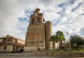 Santiago parish church in Villar de Mazarife, Leon Spain Royalty Free Stock Photo