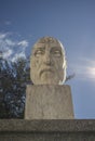 Santiago Ramon y Cajal bust, Royalty Free Stock Photo