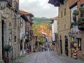 Santillana del Mar, medieval village in Cantabria, along the coastal Camino de Santiago, Northern St. James Way, Spain