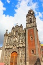 Santisima trinidad church in mexico city II Royalty Free Stock Photo