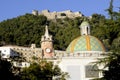 Santissima Annunziata church and castle in Salerno