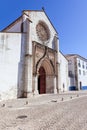 Santo Agostinho da Graca church, showing the largest Rose Window carved of a single slab of stone in Portugal.