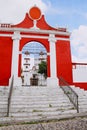 Santo angel custodio church in puebla II Royalty Free Stock Photo