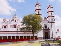 Santo angel custodio church in puebla III Royalty Free Stock Photo