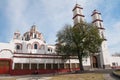 Santo angel Custodio church, Puebla (Mexico) Royalty Free Stock Photo