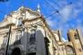 Santo Antonio Church with the Cathedral Se in the background in Alfama district, Lisbon, Portugal Royalty Free Stock Photo