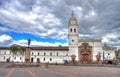 Santo Domingo church in downtown Quito