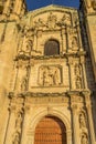 Santo Domingo de Guzman Facade Church Oaxaca Mexico Royalty Free Stock Photo