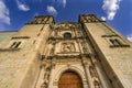 Santo Domingo de Guzman Facade Church Oaxaca Mexico Royalty Free Stock Photo