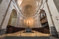 Interior of the church in ancient monastary of Santo Domingo de Silos, Burgos, Spain.