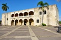 Santo Domingo, Dominican Republic. Alcazar de Colon (Diego Columbus House), Spanish Square.