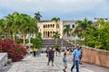 Santo Domingo, Dominican Republic. Alcazar de Colon, Diego Columbus residence situated in Spanish Square.