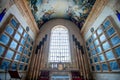 SANTO DOMINGO, DOMINICAN REPUBLIC - OCTOBER 30, 2015: Interior of National Pantheon of the Dominican Republic Royalty Free Stock Photo