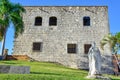 Santo Domingo, Dominican Republic. Statue of Maria De Toledo in Alcazar de Colon (Diego Columbus House).