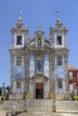 Santo Ildefonso Church Royalty Free Stock Photo