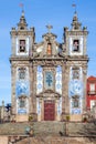 Santo Ildefonso Church in the city of Porto, Portugal