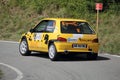 .Santo Stefano D`Aveto, Italy- - September 6, 2020: the Peugeot 106 Rally