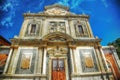 Santo Stefano dei Cavalieri church in hdr Royalty Free Stock Photo