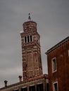 Santo Stefano Leaning Bell Tower in Venice