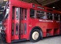 Santoft, Lincolnshire, UK, 18 September 2023. Trolley bus museum exhibition.