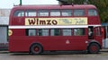 Santoft trolley bus museum, Santoft, Lincolnshire, UK. , November 2023. Public transport vehicles preserved.