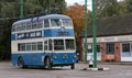 Santoft trolley bus museum, Santoft, Lincolnshire, UK. , November 2023. Public transport vehicles preserved.