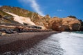 Santorini - The Black beach from south part of the island