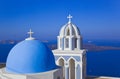 Santorini church - Greece Royalty Free Stock Photo