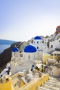 Santorini church (Oia), Greece Royalty Free Stock Photo